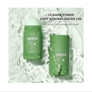 Green Tea Poreless Deep Cleanse Mask Stick for Face Purifying Clay NEW!